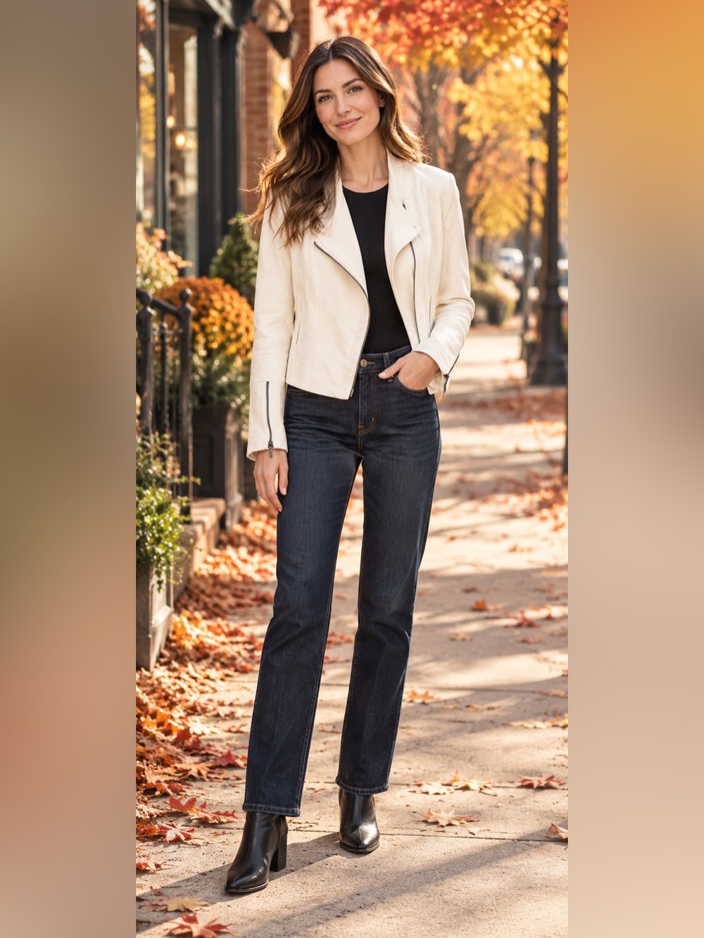 Blank NYC Mesh Detail Crepe Jacket in Windy City